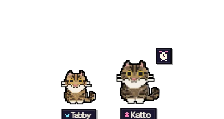 golden sparkles around the cat while typing fast